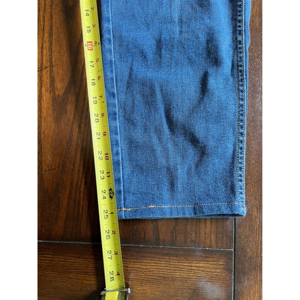Vintage Lee Riders Super High Rise Jeans Straight Leg Tapered Mom 80s - Picture 7 of 7